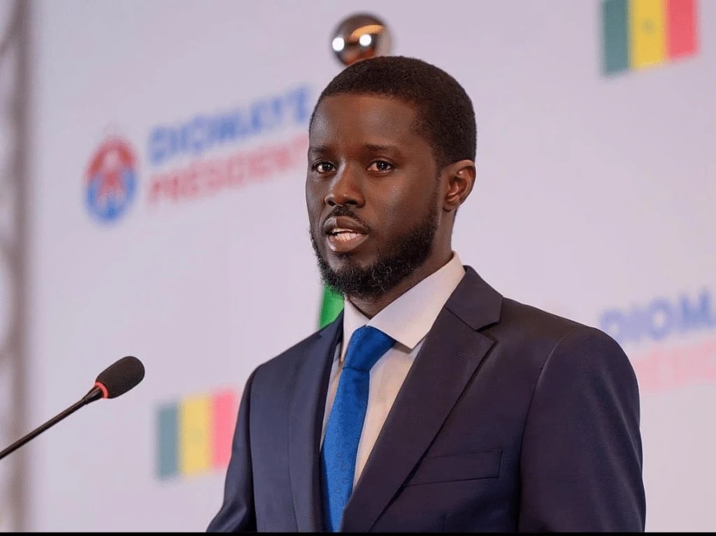 Le président sénégalais Bassirou Diomaye Faye