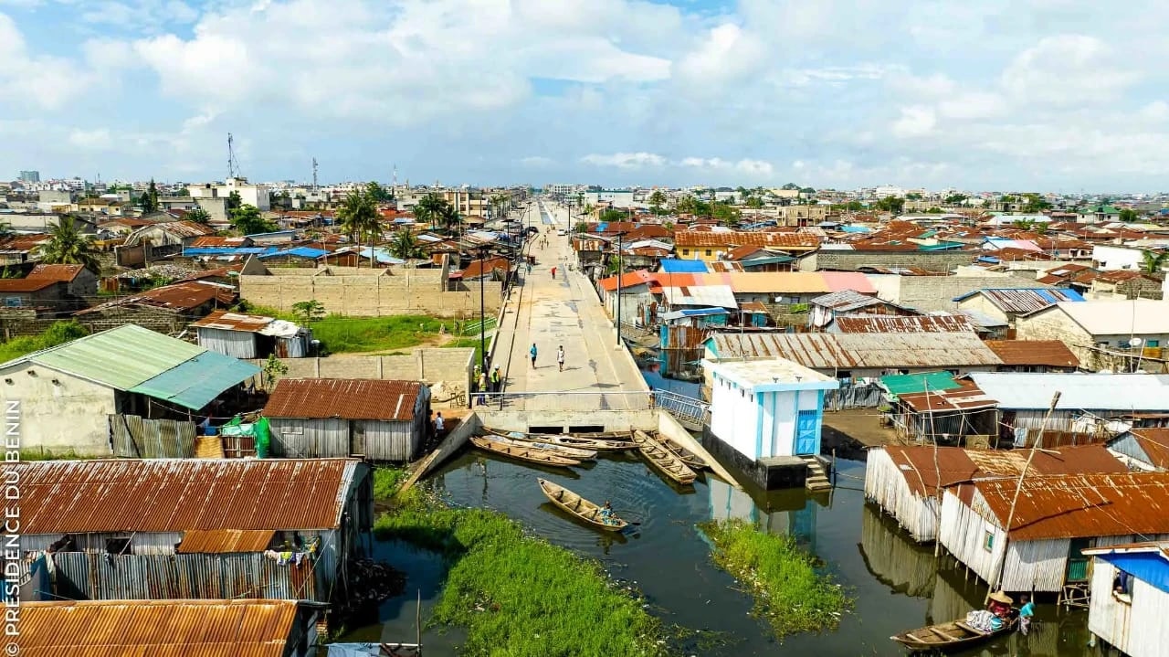 Bénin : le quartier Ladji devient un symbole de transformation urbaine à Cotonou