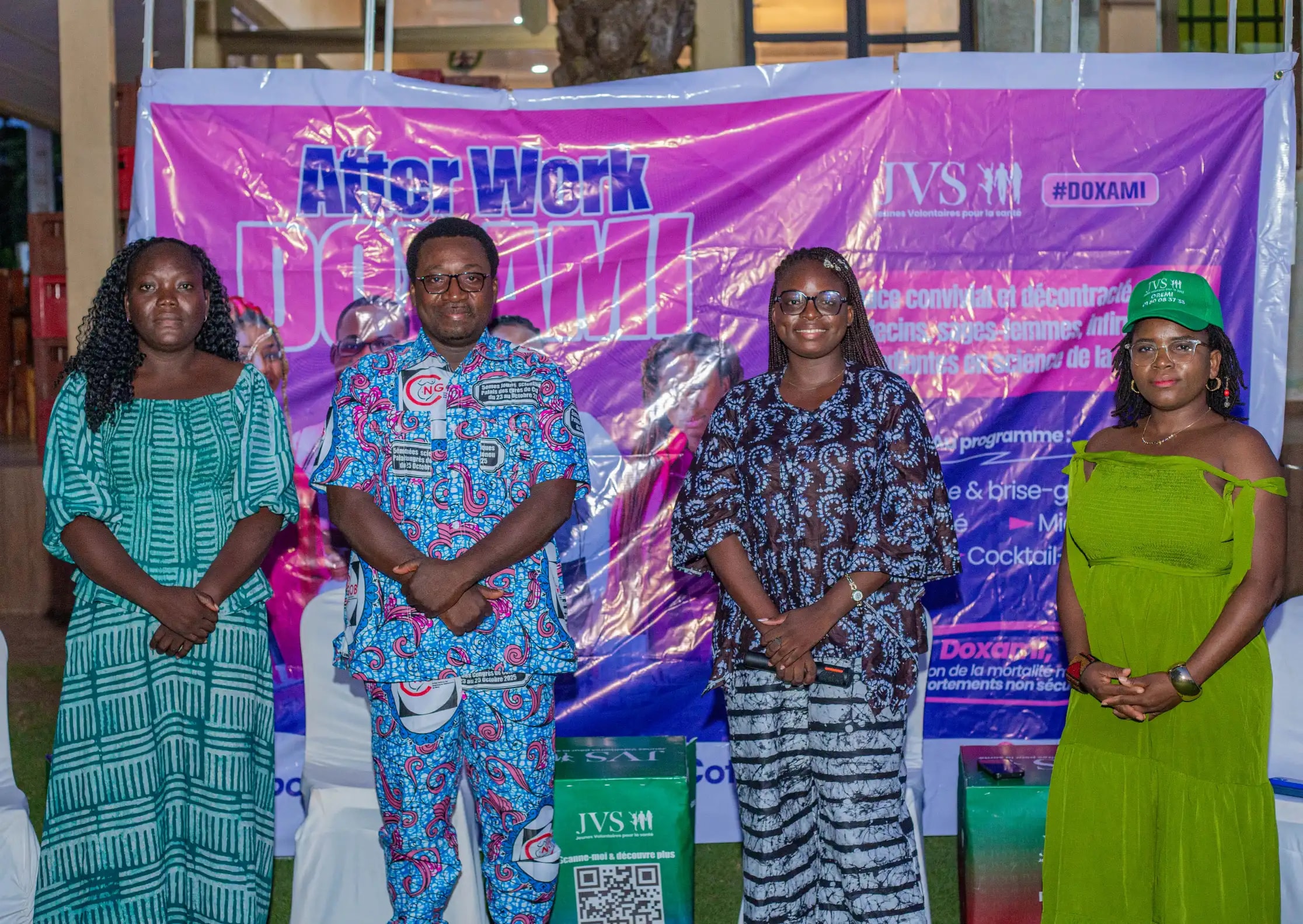Bénin : les Jeunes volontaires pour la santé organise l’After Work DOXAMI pour mieux faire comprendre la clause de conscience dans les IVG