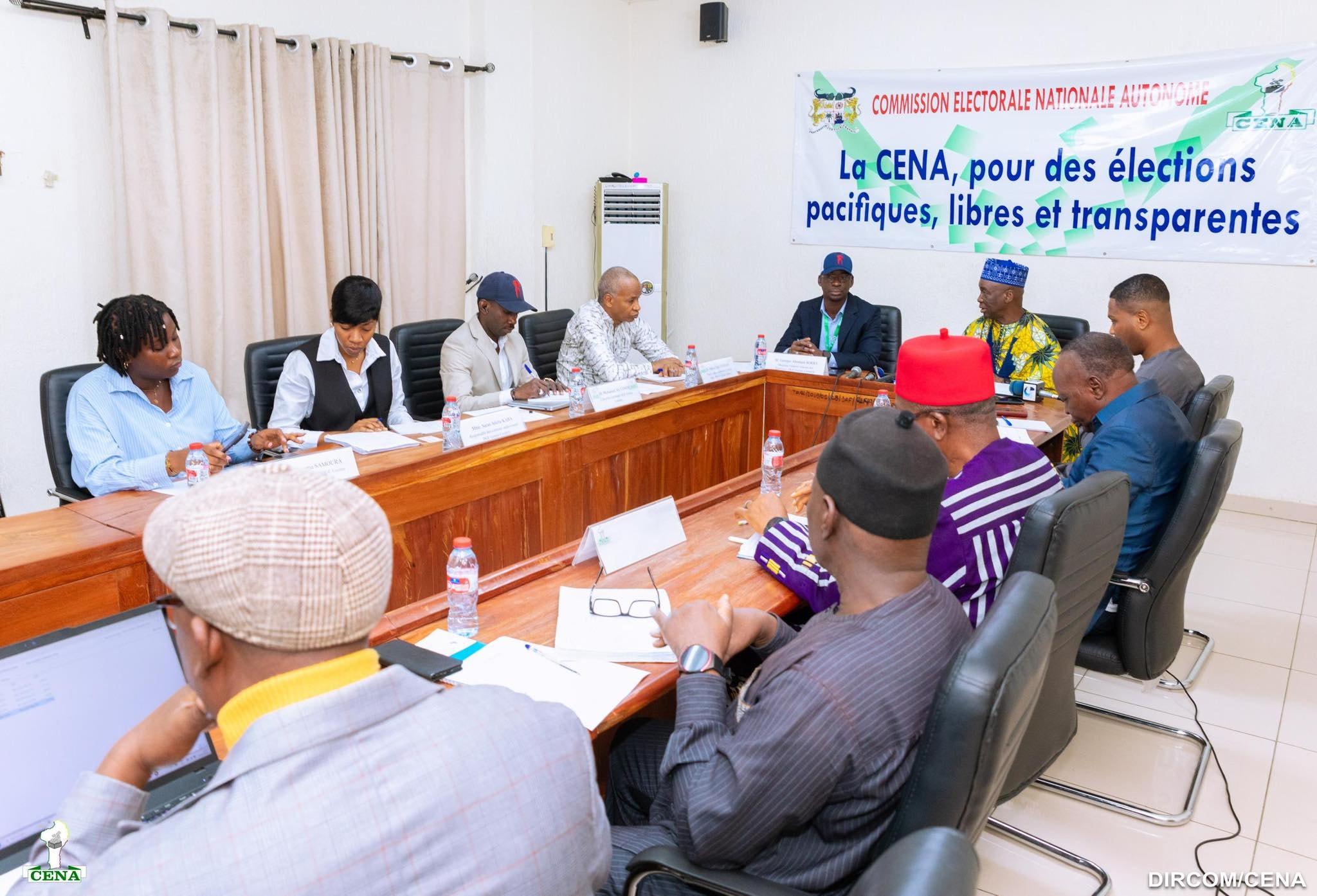 Bénin : une délégation électorale guinéenne en mission d’échanges à la CENA