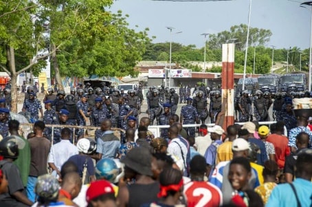La Bourse du travail à Cotonou