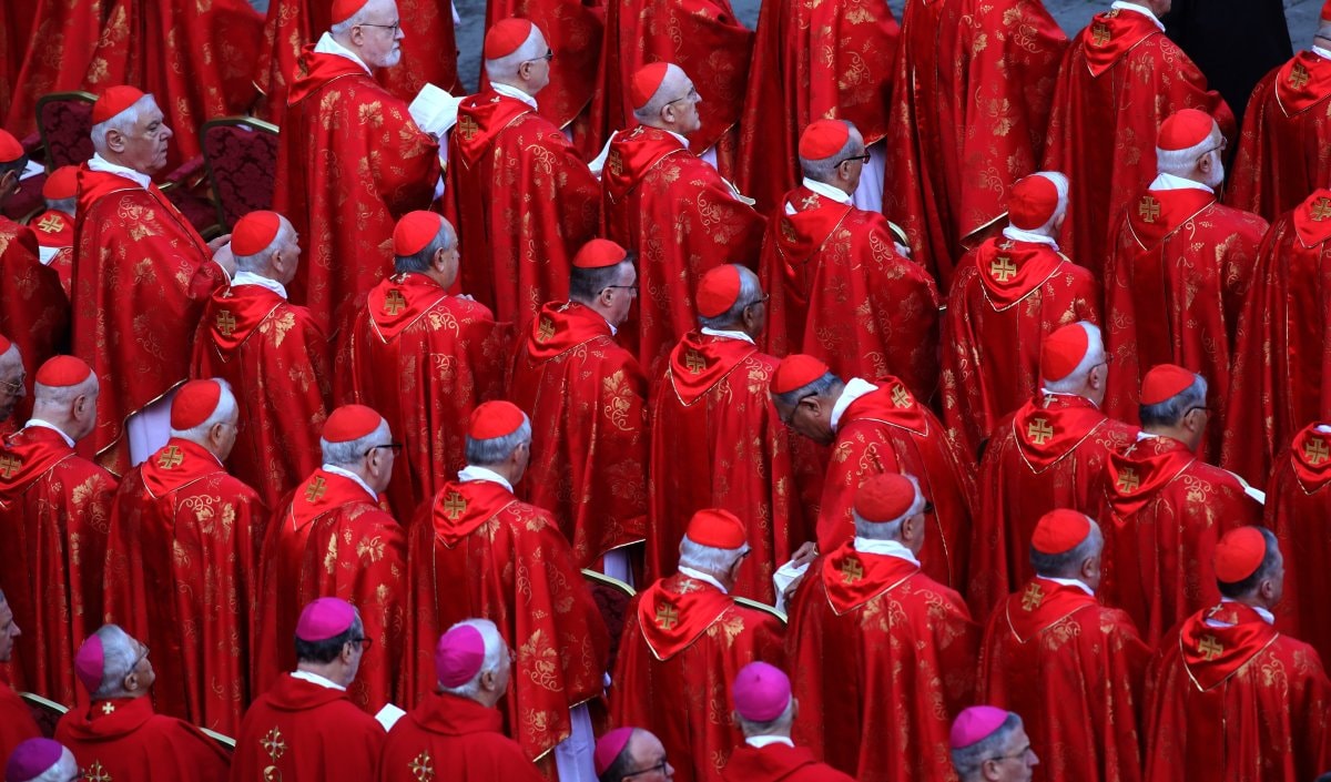 Des cardinaux au Vatican