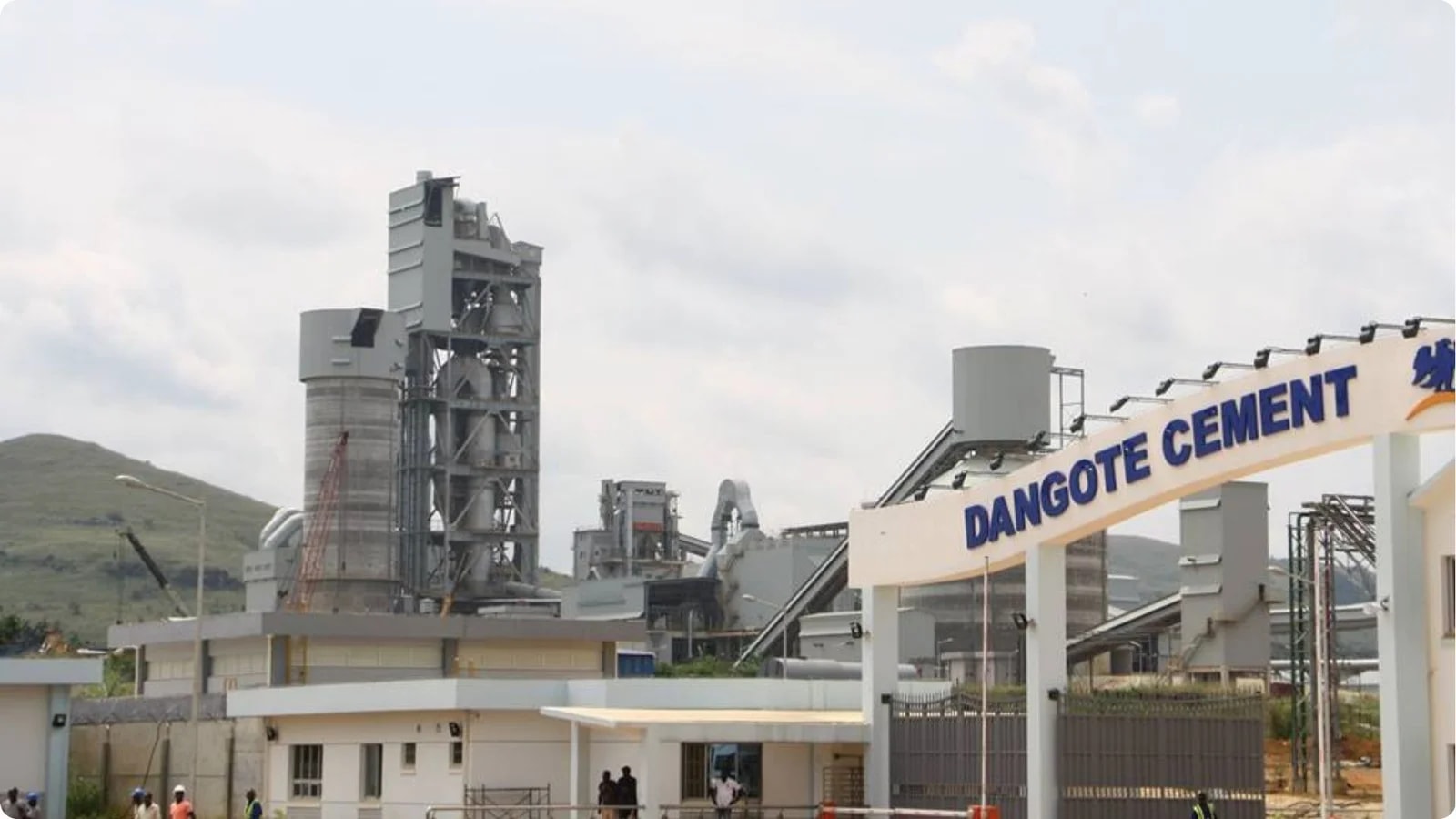 Une cimenterie de Dangoté. Image d'illustration