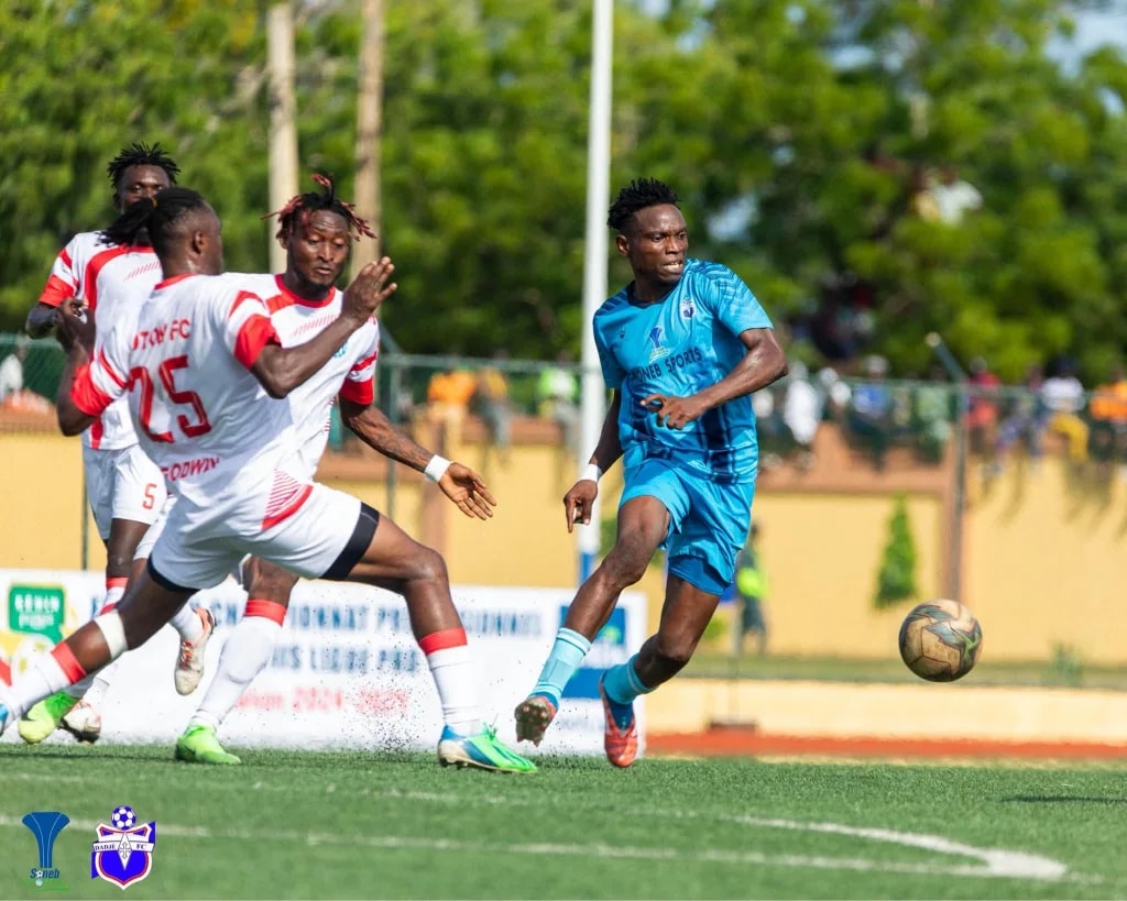 Des joueurs de Dadjè FC