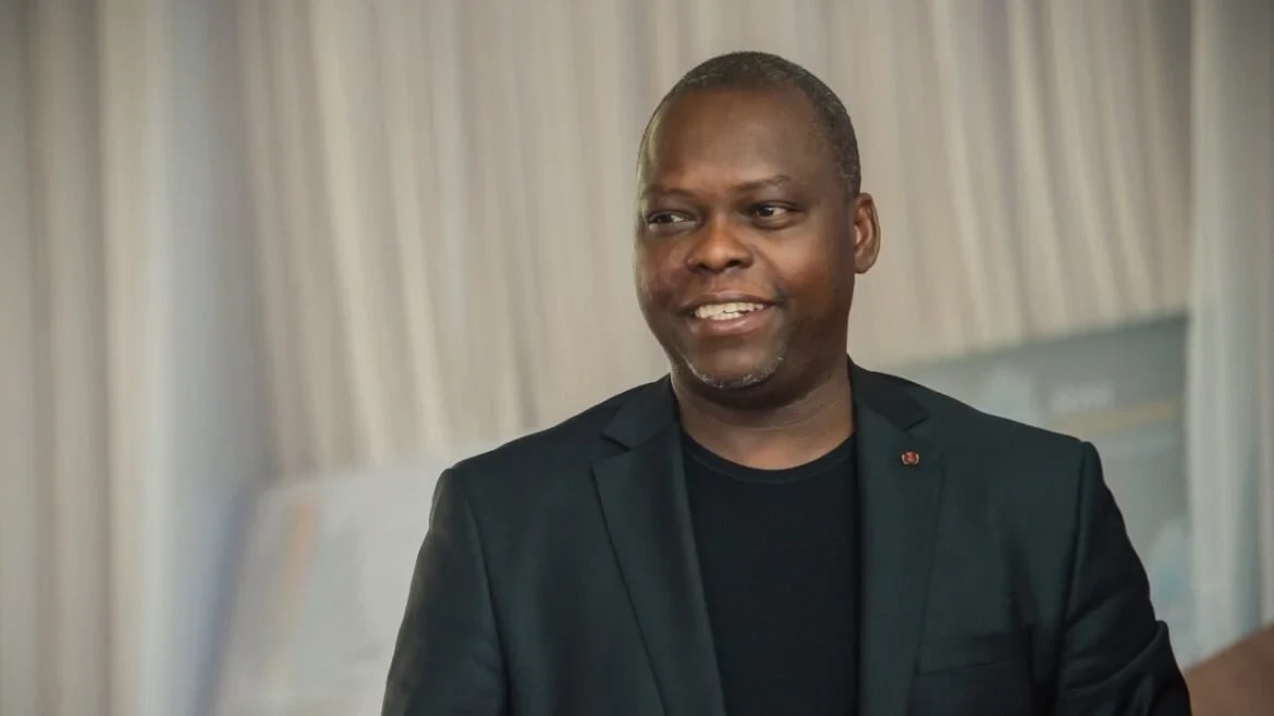 Le président de la HAAC, Édouard Loko. © Présidence du Bénin