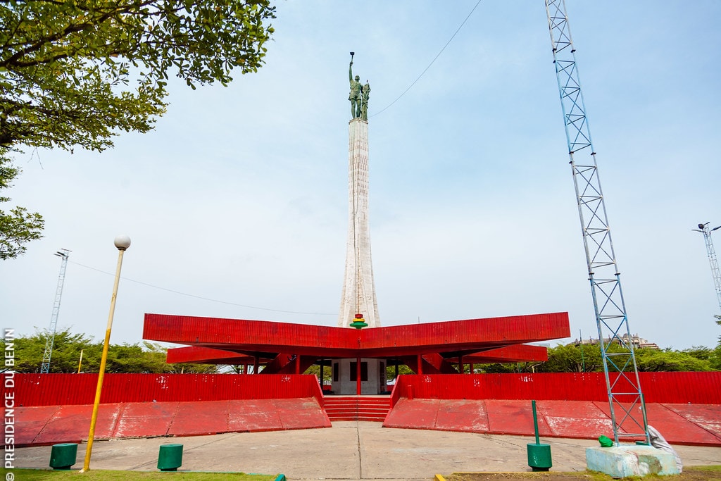 L'Etoile rouge de Cotonou. © Présidence du Bénin