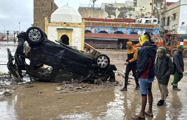 Inondation au Maroc : le flux des eaux a fait lourd bilan de 37 morts à Safi