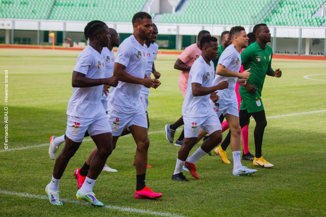 Des Guépards lors d'un entrainement à Cotonou