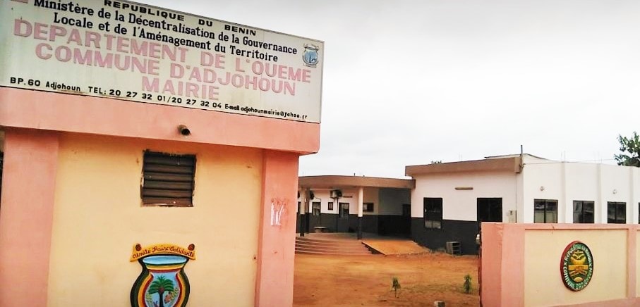 Siège de la mairie d'Adjohoun