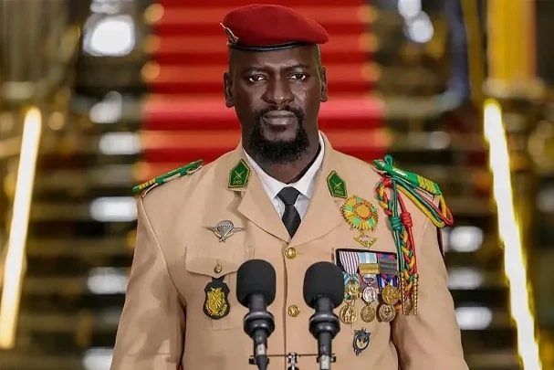 Le général putschiste, Mamady Doumbouya