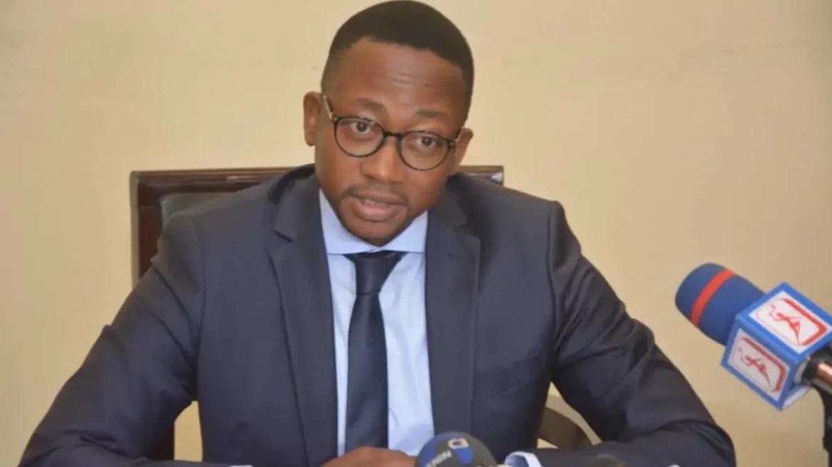Le procureur spécial près la CRIET, le magistrat Mario Mètonou lors de la rentrée judiciaire ce mercredi. © Libre Express