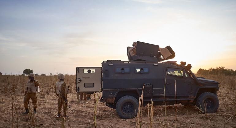 Des militaires burkinabès en opération. Image d'illustration