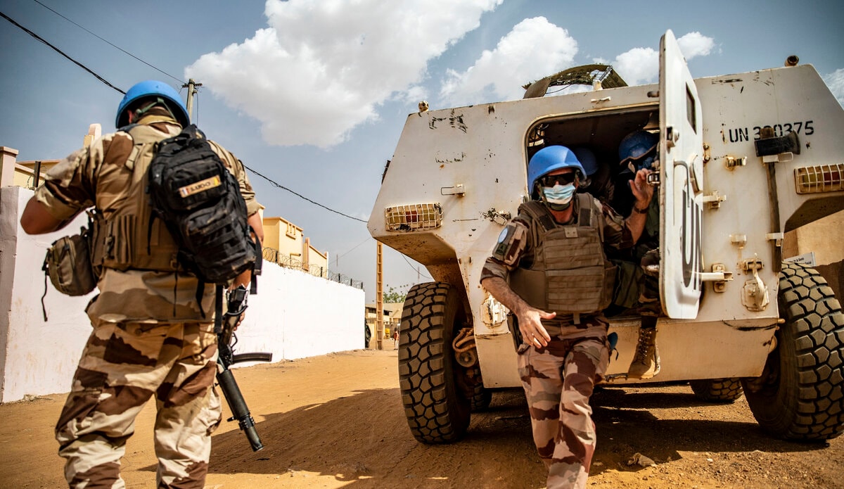 Des soldats de la Minusma