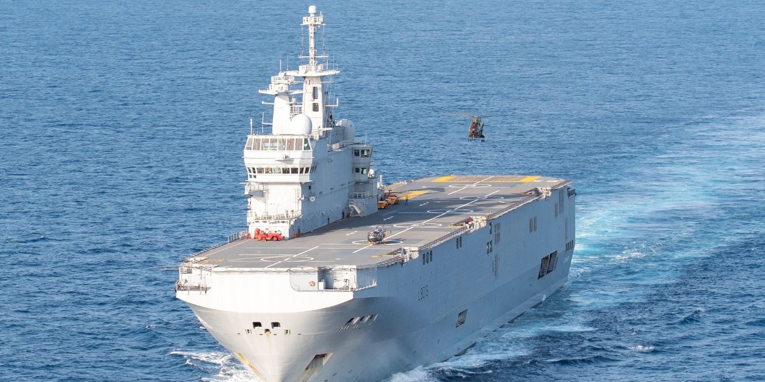 Le bâtiment français PHA DIXMUDE participe à des exercices conjoints à Cotonou