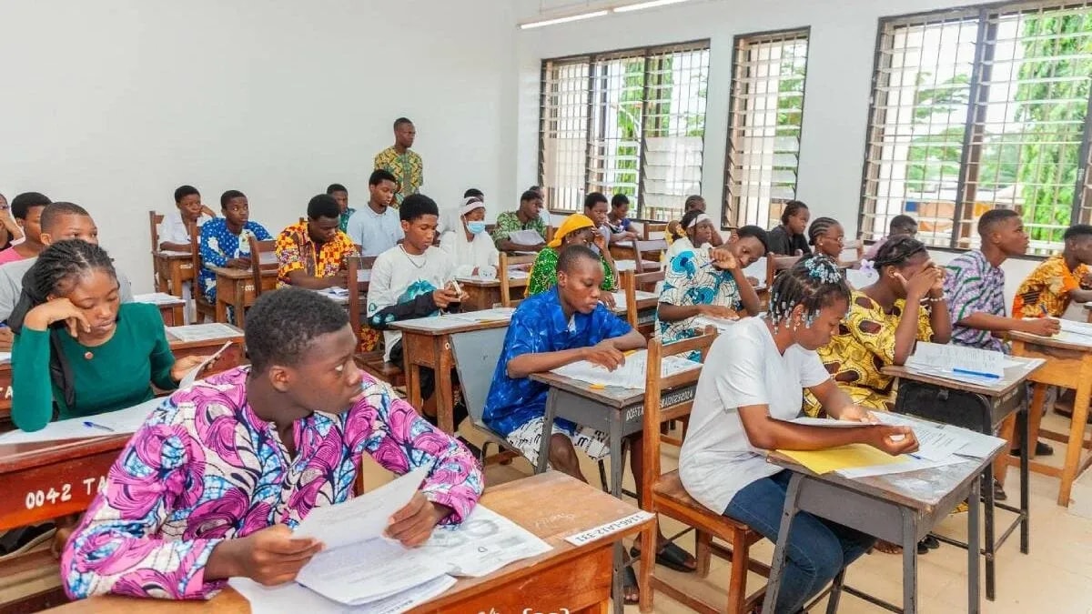 Des candidats composent le Bac session de juin 2026. © Présidence du Bénin