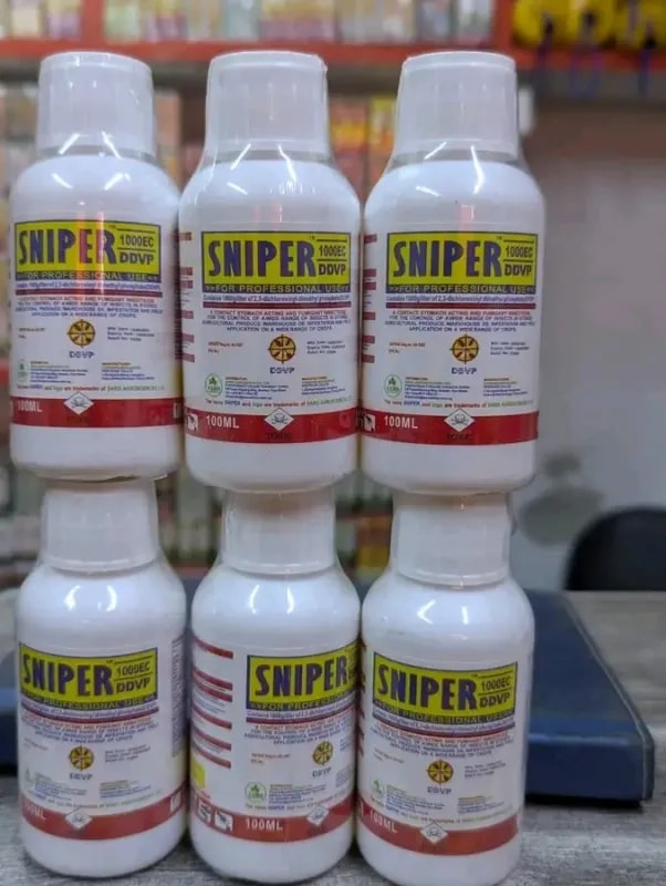Bénin : le gouvernement ordonne le retrait des pesticides non autorisés dont SNIPER 1000 EC DDVP®
du marché