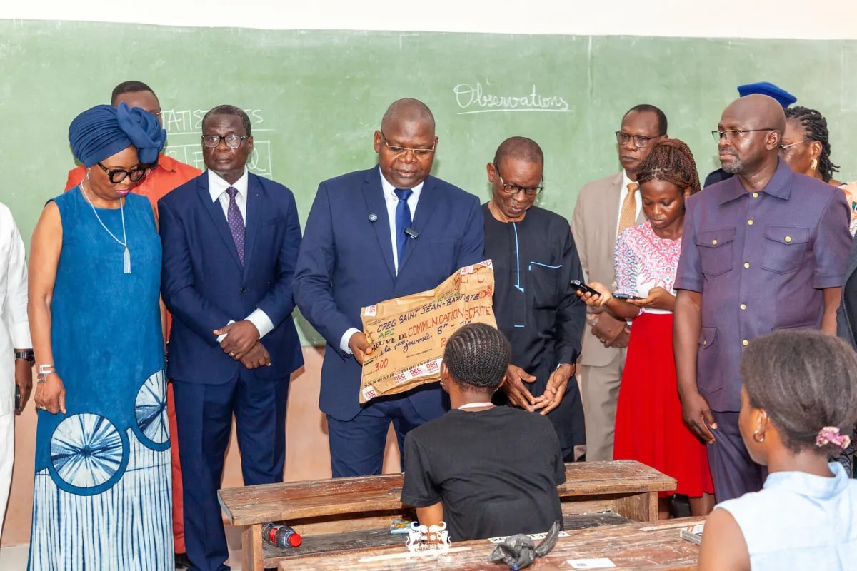 BEPC 2026 au Bénin : la liste complète des trois premiers candidats par département