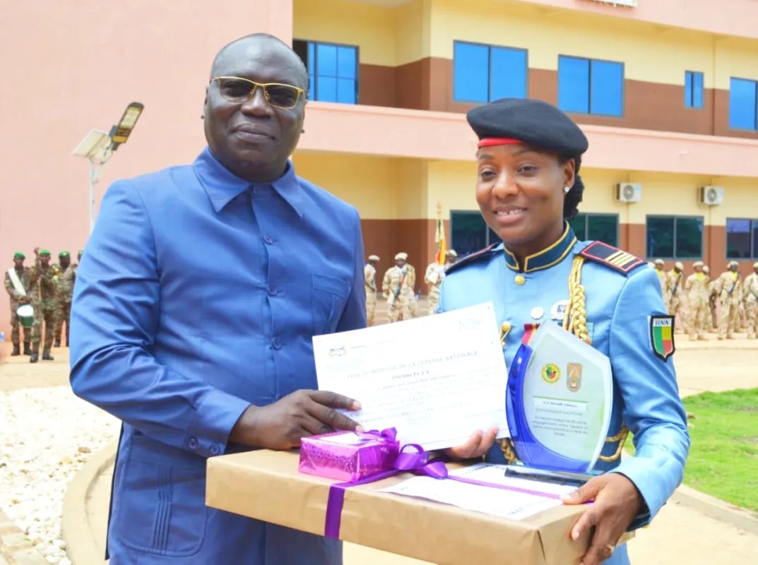 Fin d'année scolaire au Bénin : le Lycée militaire Général Mathieu KÉRÉKOU distingue ses meilleures élèves
