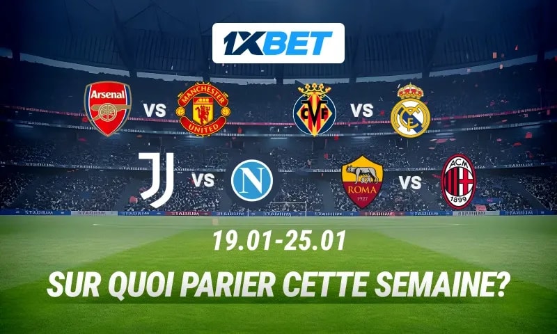 Les championnats européens en plein essor : vivez un week-end footballistique inoubliable avec 1xBet !
