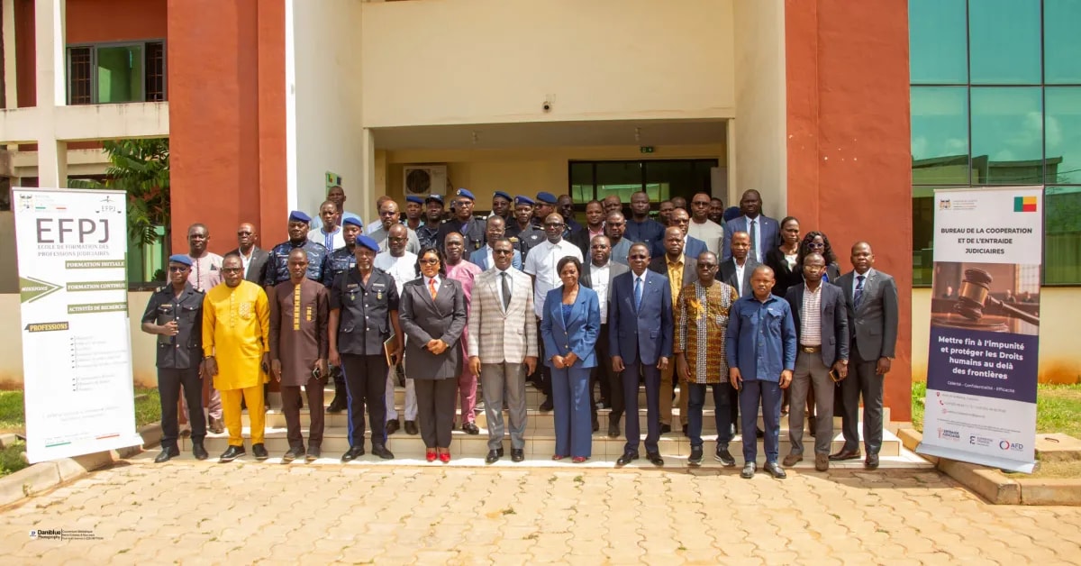Lutte contre la criminalité transnationale organisée : le Bénin renforce les capacités des magistrats et policiers sur l'entraide judiciaire
