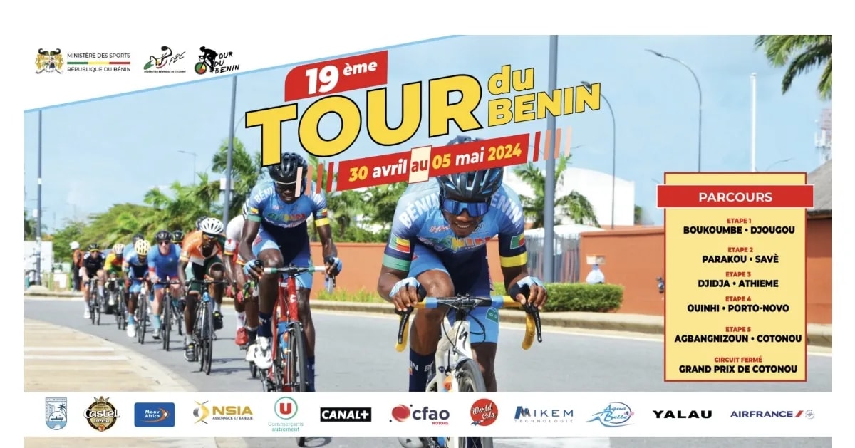 Tour cycliste du Bénin 2026 : le maire de Cotonou annonce des perturbations sur plusieurs axes routiers