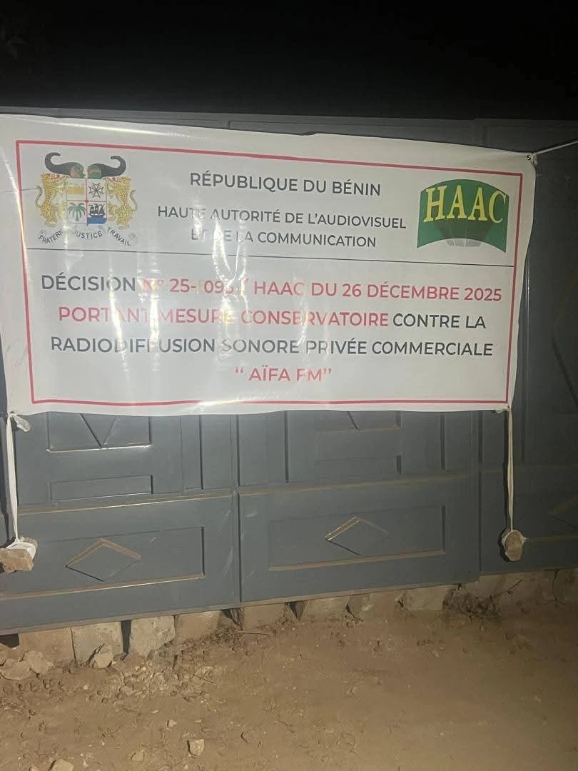 Pour non-respect d’une décision de la HAAC, les installations de radio AÏFA mises sous scellées