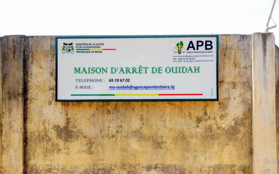 La prison civile de Ouidah