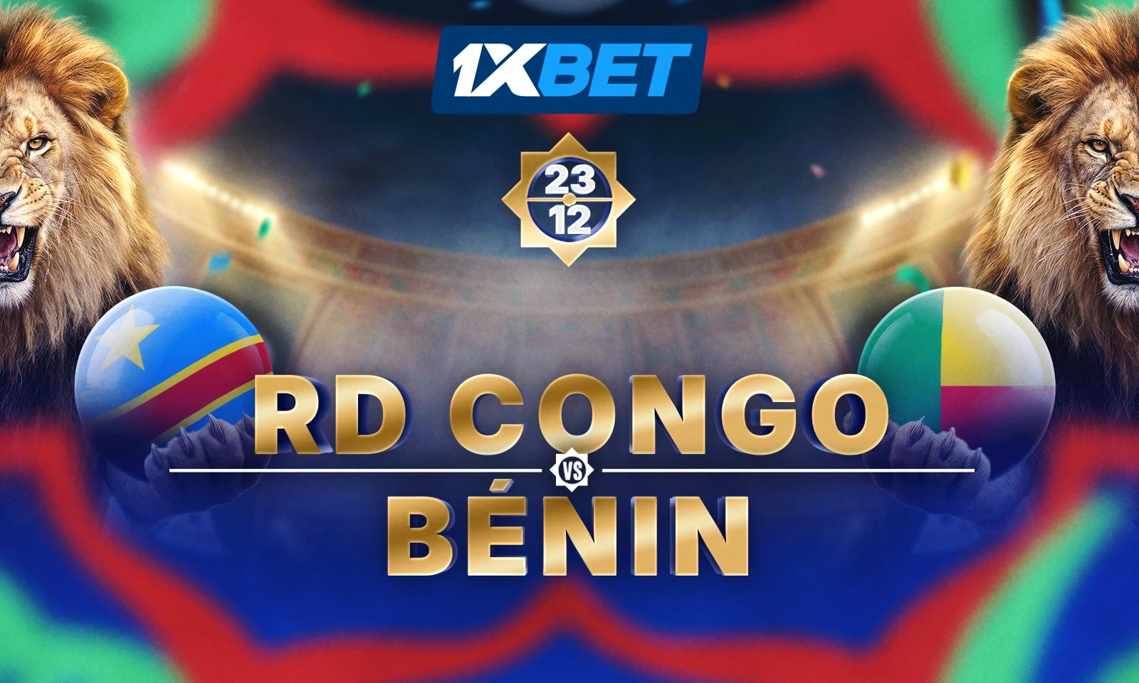 RD Congo – Bénin : soutenez notre sélection nationale lors du match de la 1ère journée de la CAN avec 1xBet !
