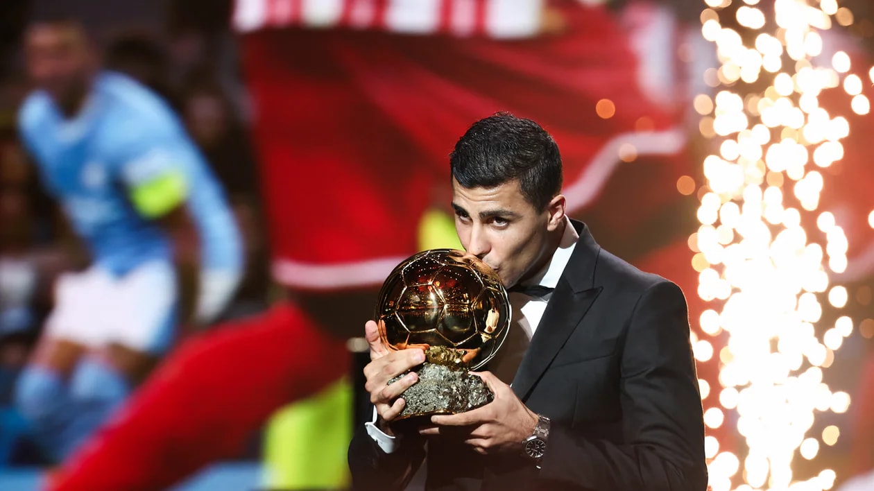 L'Espagnol Rodri est sacré Le ballon d'or 2024