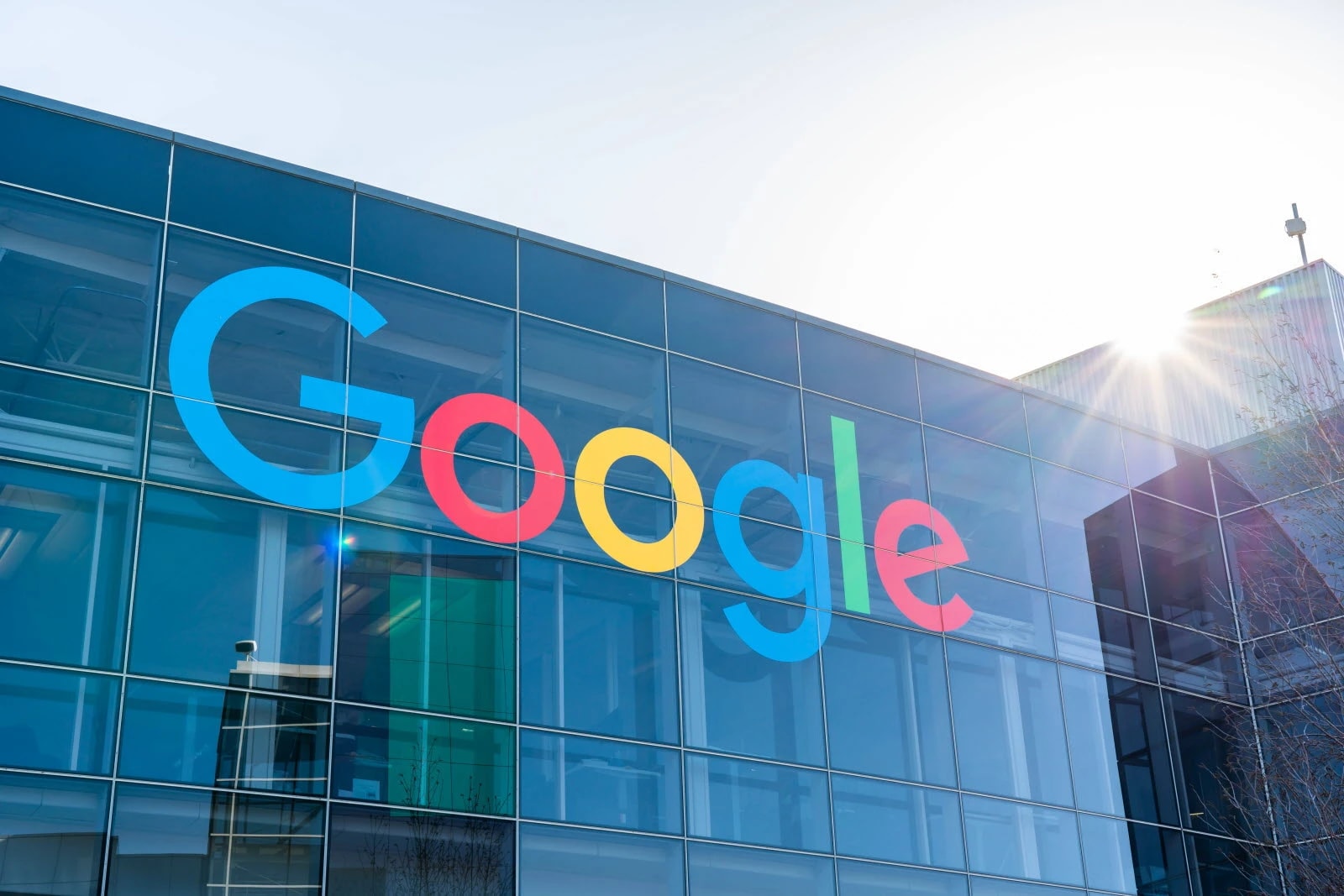 Le siège social de Google à Mountain View en California