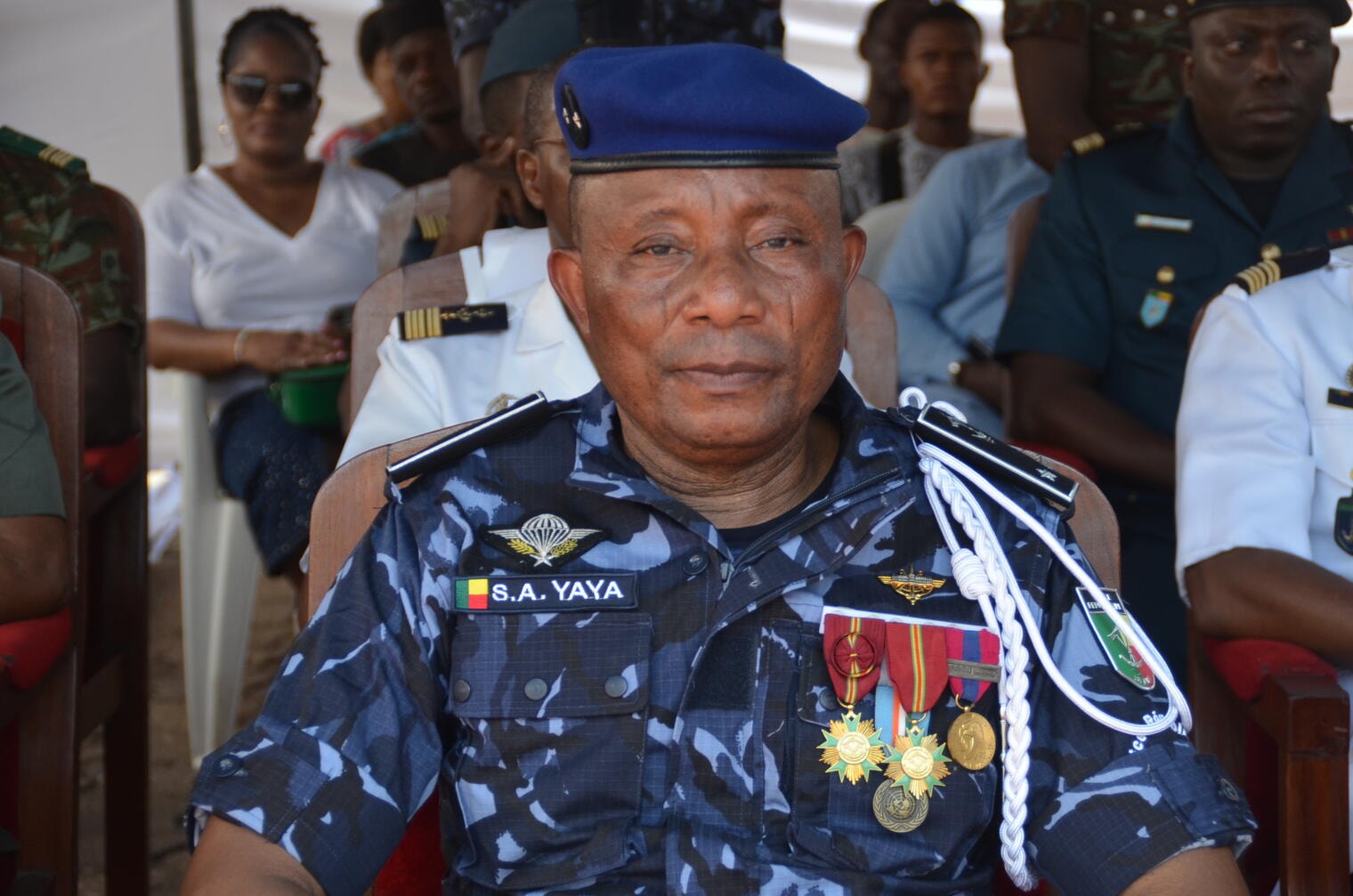 Le Directeur général de la police républicaine, le général Soumaïla Yaya