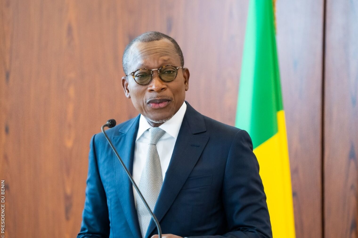 Le président béninois, Patrice Talon. © Présidence du Bénin