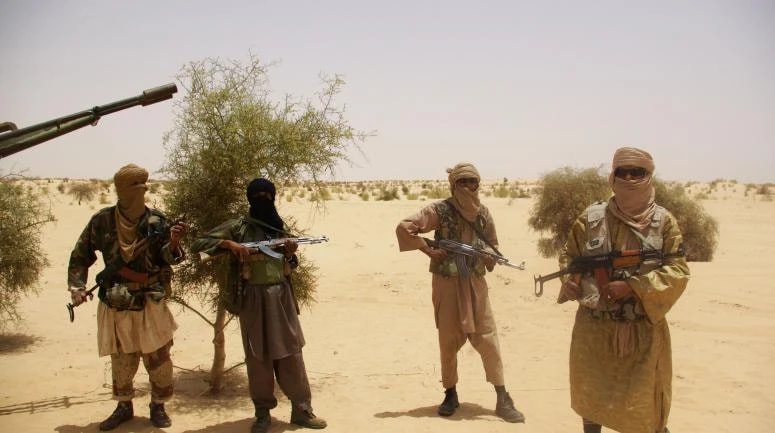 Des terroristes au Sahel. Image d'illustration