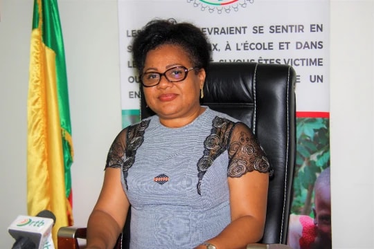 La ministre des Enseignements secondaire, Véronique Tognifodé