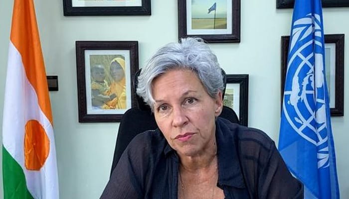 La coordonnatrice de l'ONU au Niger, Louise Aubin