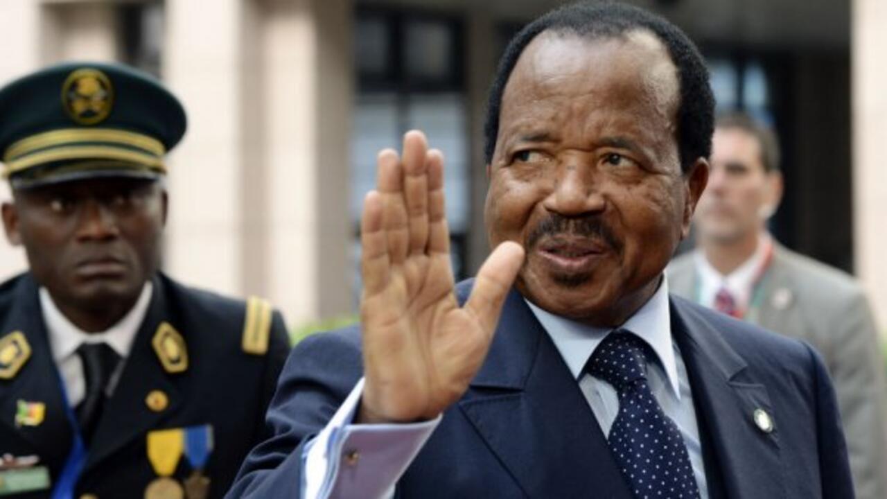 Le président du Cameroun Paul Biya est candidat à un huitième mandat