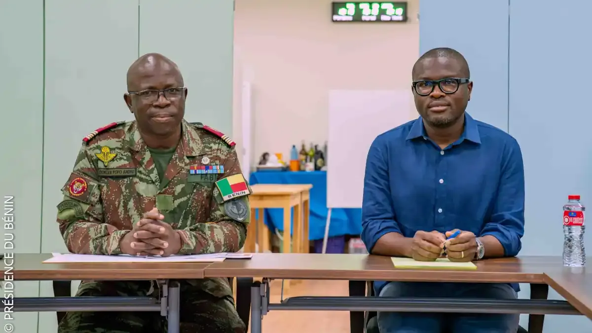 Wadagni débarque au camp militaire de Parakou : ce qu’il a dit aux soldats de l’opération Mirador