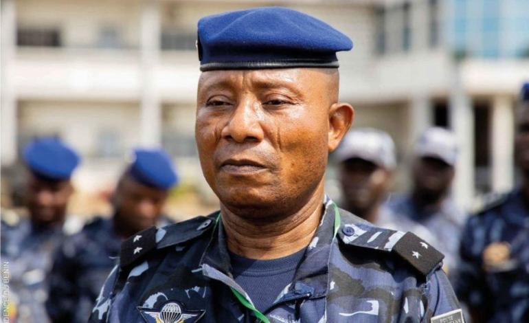 Le Directeur général de la police républicaine Soumaïla Yaya Alabi